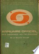 Annuaire officiel des abonnés au téléphone