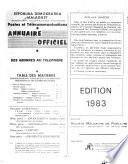Annuaire officiel des abonnés au téléphone