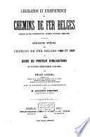 Annuaire spécial des chemins de fer belges