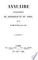 Annuaire statistique [afterw.] Annuaire du département du Nord. An xi-1890