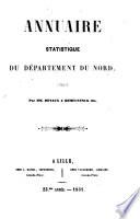 Annuaire statistique [afterw.] Annuaire du département du Nord. An xi-1890