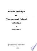 Annuaire statistique de l'enseignement national catholique