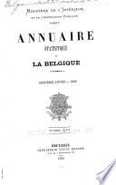 Annuaire statistique de la Belgique