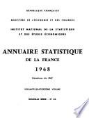 Annuaire statistique de la France