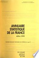 Annuaire statistique de la France