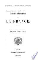 Annuaire statistique de la France