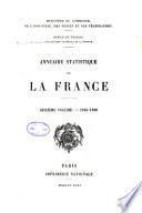 Annuaire statistique de la France
