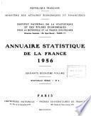 Annuaire statistique de la France
