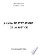 Annuaire statistique de la justice