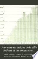 Annuaire statistique de la ville de Paris