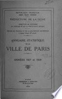 Annuaire statistique de la ville de Paris