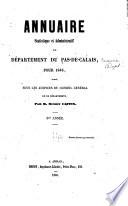 Annuaire statistique et administratif du département du Pas-de-Calais