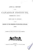 Annual Archaeological Report