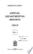 Annual Departmental Reports