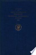 Annual Egyptological Bibliography Bibliographie Egyptologique Annuelle 1957