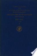 Annual Egyptological Bibliography (Bibliographie Égyptologique Annuelle) - 1960