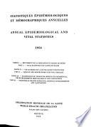 Annual Epidemiological and Vital Statistics