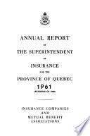 Annual Report - Insurance Branch