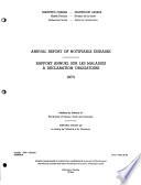 Annual Report of Notifiable Diseases