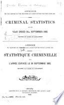 Annual Report of Statistics of Criminal and Other Offences...
