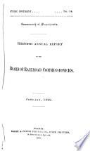 Annual Report of the Board of Railroad Commissioners