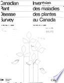 Annual Report of the Canadian Plant Disease Survey