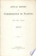 Annual Report of the Commissioner of Patents