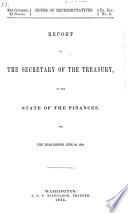 Annual Report of the Secretary of the Treasury on the State of the Finances for the Year ...