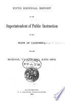 Annual Report of the State Superintendent of Public Instruction