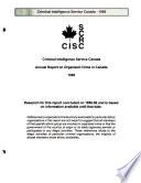 Annual Report on Organized Crime in Canada
