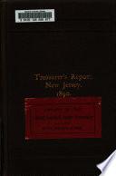 Annual Report, Treasurer of the State of New Jersey ...