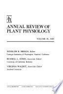 Annual Review of Plant Physiology
