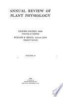 Annual Review of Plant Physiology