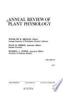 Annual Review of Plant Physiology