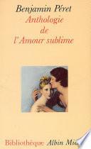 Anthologie de l'amour sublime