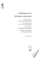 Anthologie de la littérature américaine