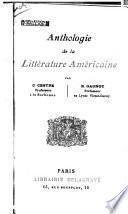 Anthologie de la littérature américaine