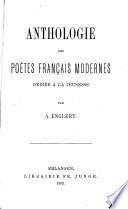 Anthologie des poètes français modernes dédiée à la jeunesse