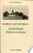 Anthologie rhéto-romane
