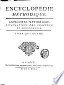 Antiquités, mythologie, diplomatique des chartres, et chronologie: A-Chlaena