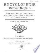 Antiquités, mythologie, diplomatique des chartres et chronologie
