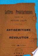 Antisémitisme et révolution. 1895