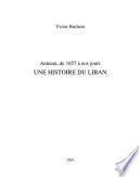 Antoura, de 1657 à nos jours