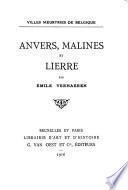 Anvers, Malines et Lierre