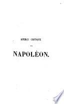 Aperçu critique sur Napoléon et sur les hommes de son époque