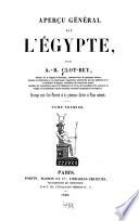 Aperçu général sur l'Égypte