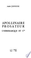 Apollinaire prosateur