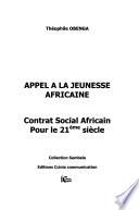 Appel à la jeunesse africaine