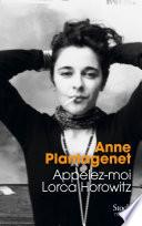 Appelez-moi Lorca Horowitz