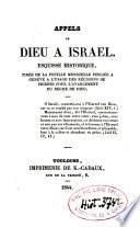 Appels de Dieu à Israël